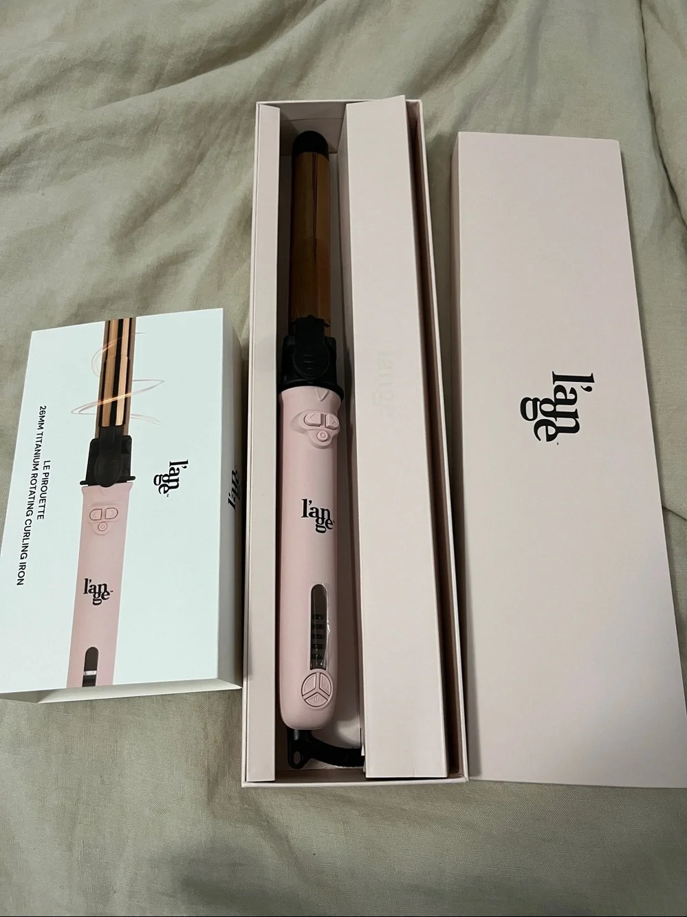 Lange Le Pirouette 26mm Rotating Curling Iron - Pink & Rose Gold